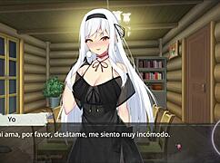 the witch faces another sexual prison in this anime game