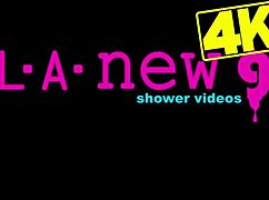 Stunning Bronze Skin Model Showers