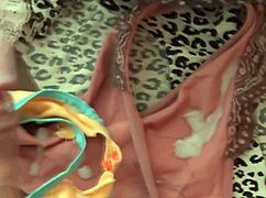 Full cumshots from my stepson's friends, I adore their impressive size