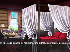 the witch faces another sexual prison in this anime game