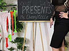 sexual wellness presents sexy fishnet dresses on mature amateurs