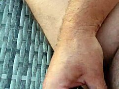 Watching an Amateur Jerk Off and Cum on His Belly in Suggestive Detail