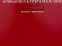 SparklyBBW Enjoys Anal Plug Play With Her Fat Ass