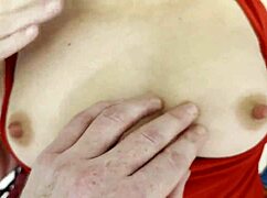 Amateur slut sucks cock and gets fucked in homemade pov