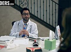 Doctor Fists Patient Roughly In Hospital Bed