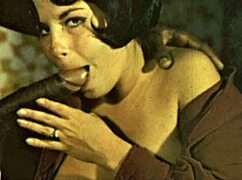 Top Twenty Vintage Interracial Blowjobs with Big Black Cocks