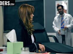 Doctor Fists Patient Roughly In Hospital Bed