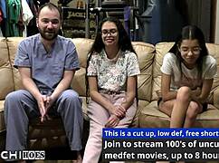 Freshman Gets Mandatory Hitachi Orgasm From Doctor-Tampa - Angel Santana