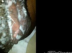 Ms Grape Lips Great Lips Gets Her Wet Pussy Licked in Bathroom