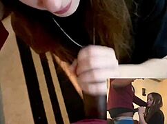 Lesbian best friend deepthroats big cock for a place to stay 😈