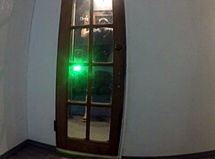 gigi breeze asks, 'want me to suck through the glory hole?' as she teases with her pussy