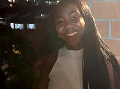 Black Babe Gets Tight Amateur Asshole Stretched