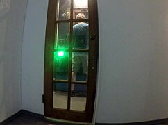 gigi breeze asks, 'want me to suck through the glory hole?' as she teases with her pussy