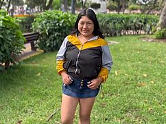 peruvian beauty invited him to fuck at my house