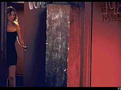 Tiny Chick Rides Monster Alien In Fetish Scene