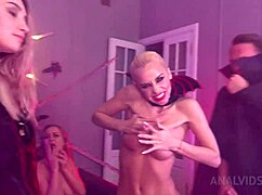 Ever Seen A Real Halloween Party Turn Into A Wild Teen Anal Orgy Scene?