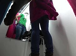 Who’s watching this juicy PAWG in the mall fitting room?