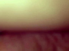 my wife takes my cock and glass dildo in her wet pussy