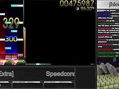osu mania jhlee0133 speedcore 300 dt 95 06 gameplay