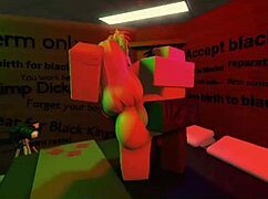 Blonde Snowbunny Gets Railed By Big Black Cock In Roblox