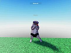 Novinho Pauzudo Tarado Dançando Polidance Ao Sons De Gemido Da Gostosa Safada Batendo Siririca