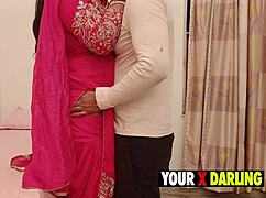 winter taboo with punjabi stepmom standing