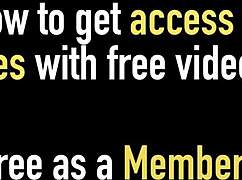 Big boobed Tasha Reign sucks James Deen's dick after their date