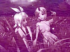Kagamine Rin Meiko Haku Nude Mod