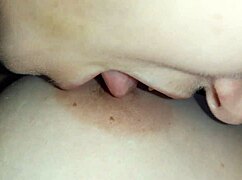 Hot Lesbian Threesome With Nipple Play