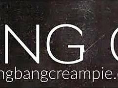 Gangbang Creampie - Hot Babe in Intense Group Scene