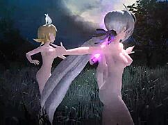 Kagamine Rin Meiko Haku Nude Mod