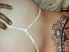 Latina Nalgona Bent Over in Doggy Style with Big Ass