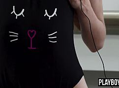 Gorgeous Teen's Big Tits Undressed