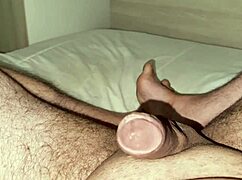 Detailed Solo Masturbation Session Where She Uses Her Hand To Release The Milk