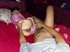 Homemade video of husband and teen 18+ in intimate moment