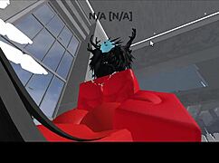 Demon And Succubus Interact On The Couch