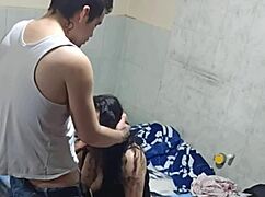 my friend's mom gave me a sloppy handjob after her birthday bash! 😜