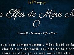 les elfes de mere noel with french dirty talk christmas