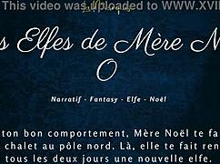 les elfes de mere noel with french dirty talk christmas
