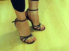 Outstanding Feet in Suntanned Pantyhose Compilation