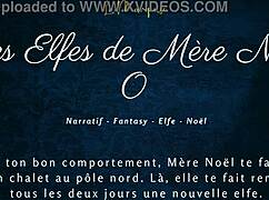 les elfes de mere noel with french dirty talk christmas