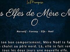 les elfes de mere noel with french dirty talk christmas