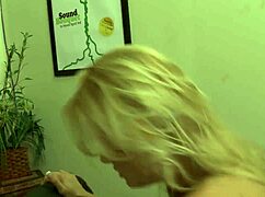 Tattooed blonde slut banged!