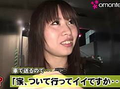 Midnight rescue drives her home with vibrator and trimmed pussy