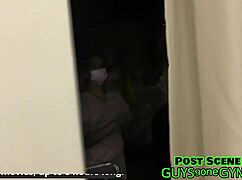 i check canadian ass in dental gloves