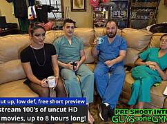 i check canadian ass in dental gloves