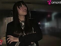 Midnight rescue drives her home with vibrator and trimmed pussy