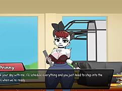 Imagine playing comical games on honeymoon, tits bouncing in the heat