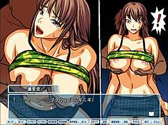 The wife in bikini gets captured in episode one