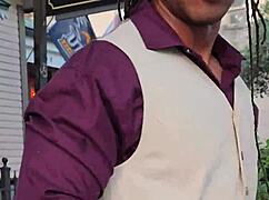 Ebony Couple Dating Night With Bbc Bull And Busty Goddess Kissing